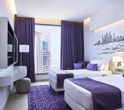 Люкс Prestige с 2 комнатами with skyline view в Отель Mercure Hotel Apartments Dubai Barsha Heights