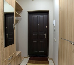 Апартаменты с 2 спальнями. Вид на реку Казанку и аквапарк "Ривьера" в Sibgat Apartments