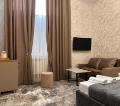 Номер стандарт с 1 двуспальной кроватью в Сова