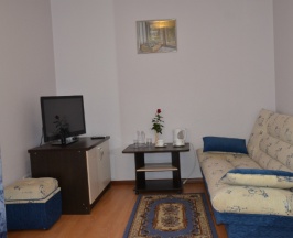 Люкс с балконом и с красивым видом из окна в Собер