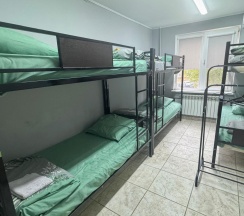 4-местный номер эконом №2 (удобства на этаже) в Привалъ №17