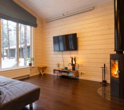 №11 Сhalet 110m2 с горячим банным чаном и закрытой территорией (оснащение дома, стоимость чана и бани см. Подробнее) в Les holidays