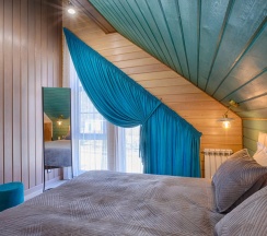 Коттедж с 4 комнатами с балконом и с красивым видом из окна в Заречье