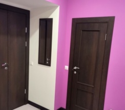 Кровать в женском двухместном смежном номере (+WC) в Танский