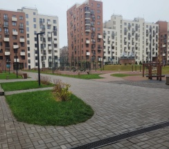 Апартаменты с балконом в Квартира в центре