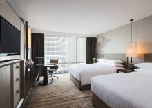 Четырёхместный клубный номер Standard 2 отдельные кровати в Отель Bangkok Marriott Marquis Queen’s Park