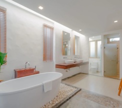 Двухместная вилла Pool Access с балконом двуспальная кровать в Отель Metadee Concept Hotel