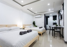 Студия в P2 Silom Large 2beds full kitchen WIFI 4-6pax