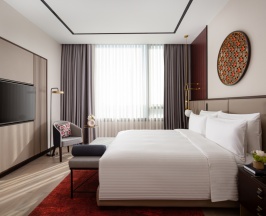 Двухместный люкс Club Lounge Access двуспальная кровать в InterContinental Tashkent, an IHG Hotel