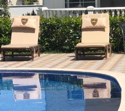 Апартаменты с видом на бассейн в BELKA GOLF RESİDENCE apt8 / BELEK