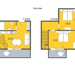 СПА апартаменты в Золотая долина