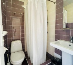 Двухместный номер с видом на внутренний двор двуспальная кровать в Палуба