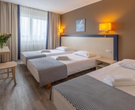 Трёхместный номер Standard в Aurora Hotel Klaipeda