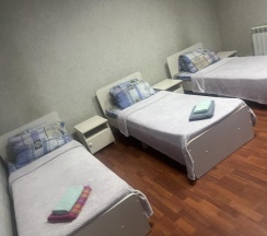 Кровать в общем номере в Хостел ДВ