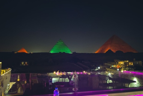 Назлат-Халифа: Отель Giza Pyramids Inn