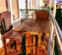 5ти местная студия с мини-кухней и видом на море  в Благовещенка