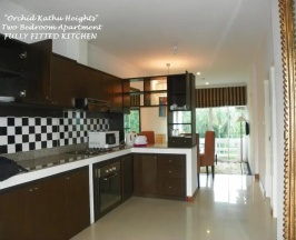 Апартаменты с 2 комнатами в The Orchid Kathu Height Serviced Apartment