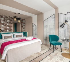 Номер Privilege, с видом на озеро - с двуспальной кроватью в Mercure