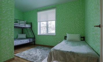 Коттедж с красивым видом из окна в Сычевки