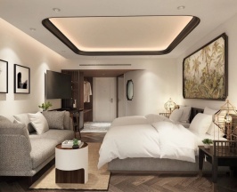 Двухместный номер Summit Wing Deluxe 2 отдельные кровати в Peach Hill Resort