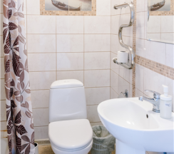 Семейная студия с кондиционером и балконом в Европа House