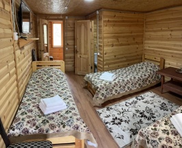 Номер стандарт с 3 односпальными кроватями в Речной бриз