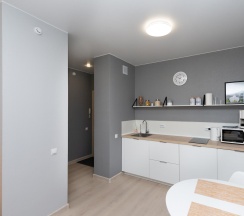 Апартаменты студия Горчица ApartaMIA в Семейный уголок
