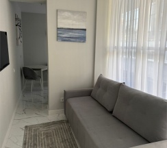 Апартаменты с террасой и двухспальным диваном (корпус "Лотус") в SunLine Luxury