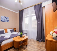 Семейный двухкомнатный до 4 гостей с балконом в Джульетта