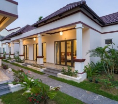 Двухместная студия Deluxe двуспальная кровать в Hoi An Laughter Garden Villas