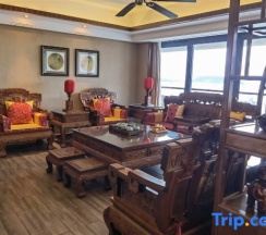 Люкс Executive с 3 комнатами с видом на море в Jinghai Hotel & Resort