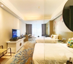 Двухместный номер Standard 2 отдельные кровати в Paco Hotel Guangzhou Dongfeng Road Branch