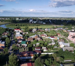 Апартаменты комфорт с видом на кремль в Пролетарский дворик