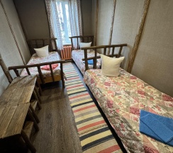 Номер эконом с 3 односпальными кроватями в Усадьба Добрыни Никитича