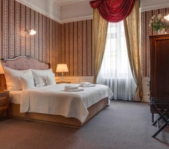 Двухместный полулюкс двуспальная кровать в Hotel Praga 1885