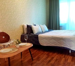 1-комнатные апартаменты стандарт г.Чебаркуль, ул. Карпенко, д. 4в, кв. 64 (мансарда) в Уютная студия на улице Карпенко 4В