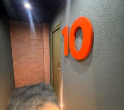 1-комнатные апартаменты студия с 1 двуспальной кроватью №10 в X1
