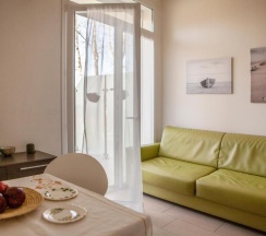 Апартаменты c 1 комнатой с балконом в Residence Sunrise Cesenatico