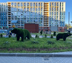 Роскошная квартира-студио ЖК "Облака" (Метро Лесная, 5 минут пешком) в Rauktis apartments