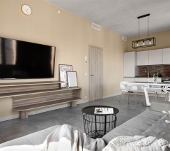 Grand апартамент для 8-ми гостей с видом на город в Sv Loft Apart