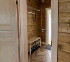 Скандинавский дом с видом на озеро в Forrest Lodge Karelia