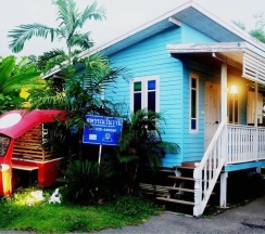 Двухместное бунгало двуспальная кровать в Suphan Wanwarn Resort