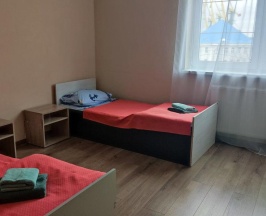 Кровать в 4-местном общем женском номере в Порт 55