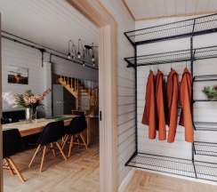 Двухместный коттедж c 1 комнатой двуспальная кровать в Винни-Вилла