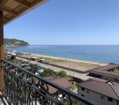 Семейный номер Standard с балконом и с видом на море в Ривьера