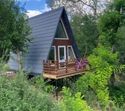 Домик А-фрейм в Станция Морская