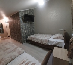 Номер стандарт с 2 односпальными кроватями (мансарда) в Соседи