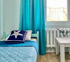 Улучшенный отдельный с двуспальной и двухъярусной кроватью, 4 местный (Гавань) в Compass
