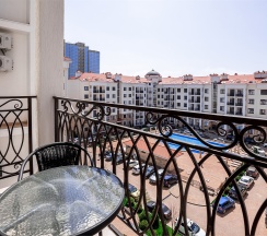 Евродвушка 50 кв.м. на берегу моря с бассейном ул. Мира 44 в Милка