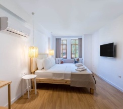Двухместная семейная студия двуспальная кровать в Audo Studio Hotel